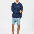 Surface Crew Sweat - Navy